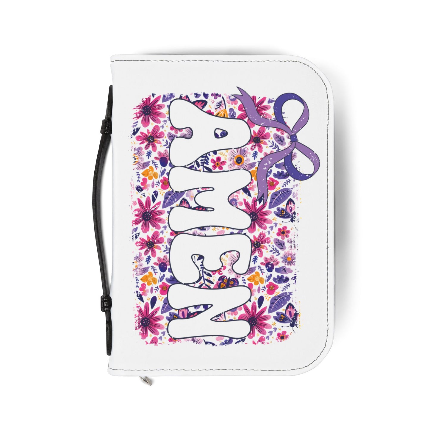 Floral AMEN Bible Cover | Inspirational Christian Gifts for Faith