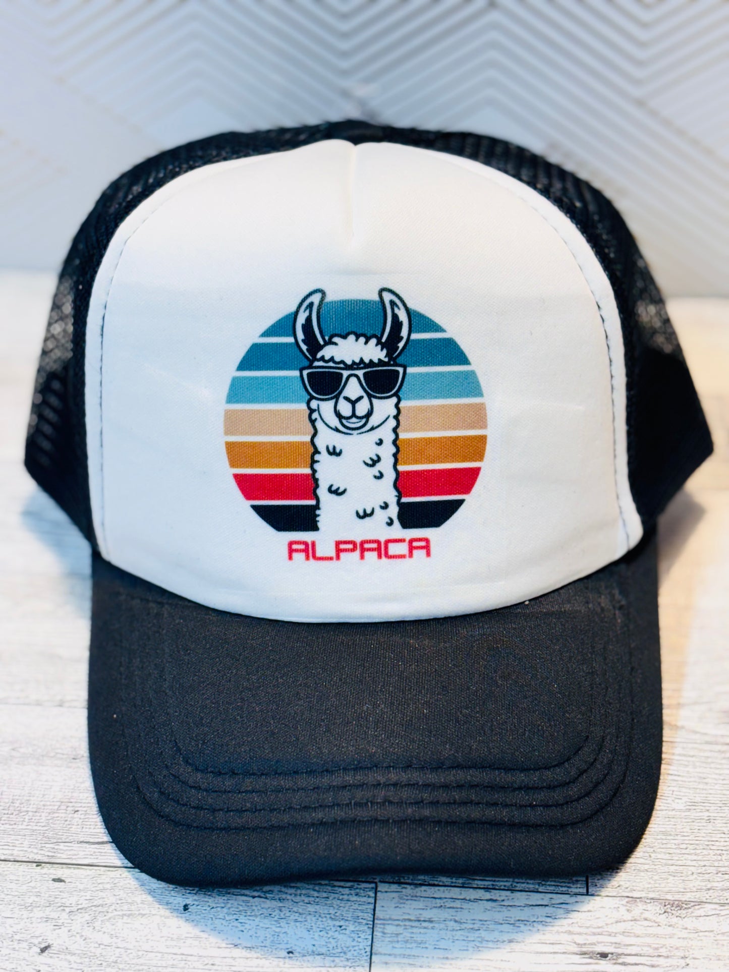Alpaca trucker hat | Gift for her | Funny trucker hat | Alpaca | Sunglasses