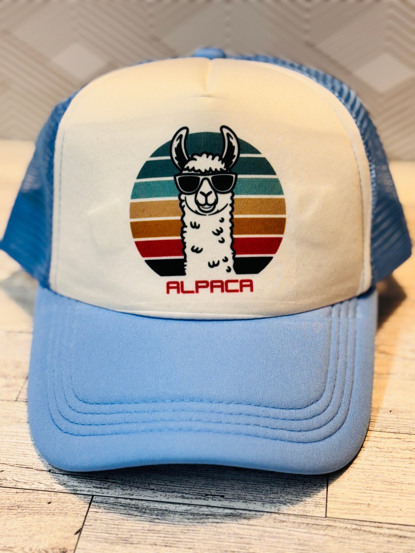 Alpaca trucker hat | Gift for her | Funny trucker hat | Alpaca | Sunglasses