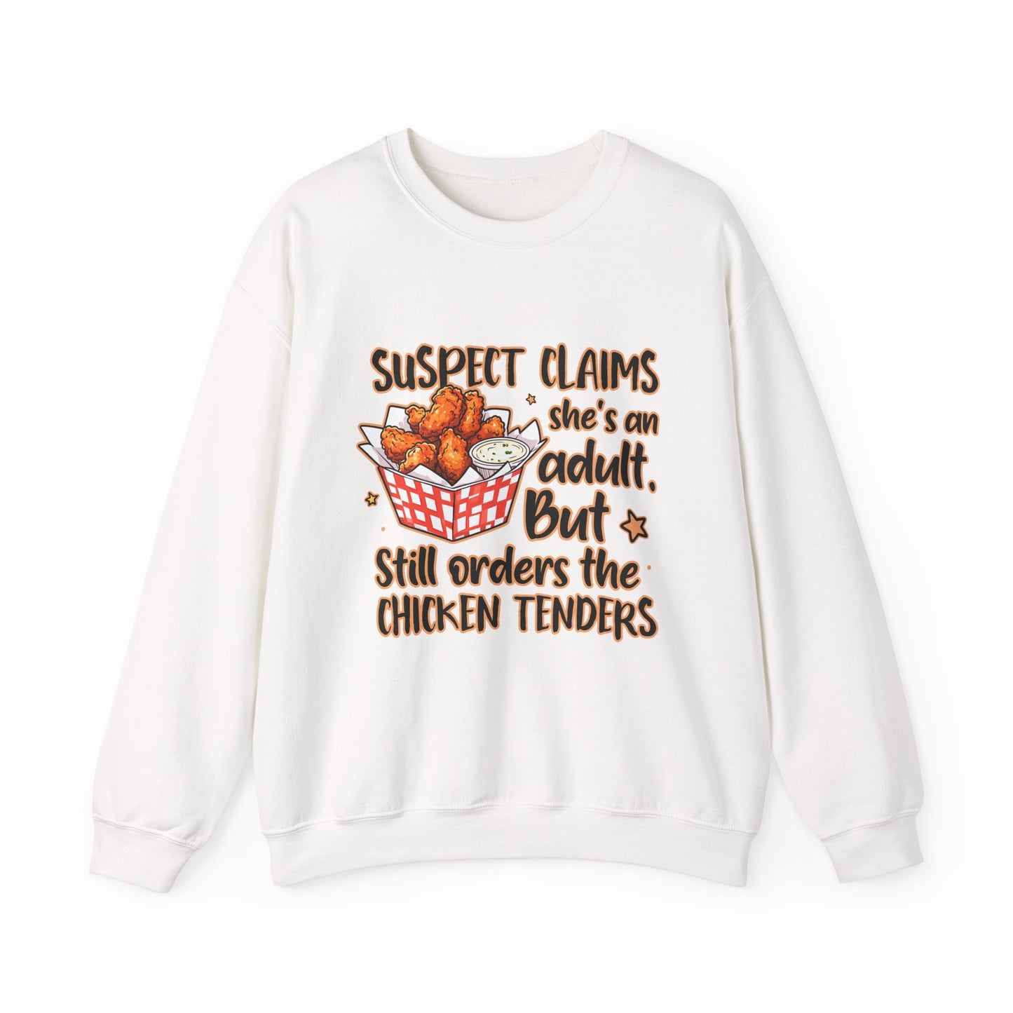 Funny Chicken Tenders Sweatshirt for Adults