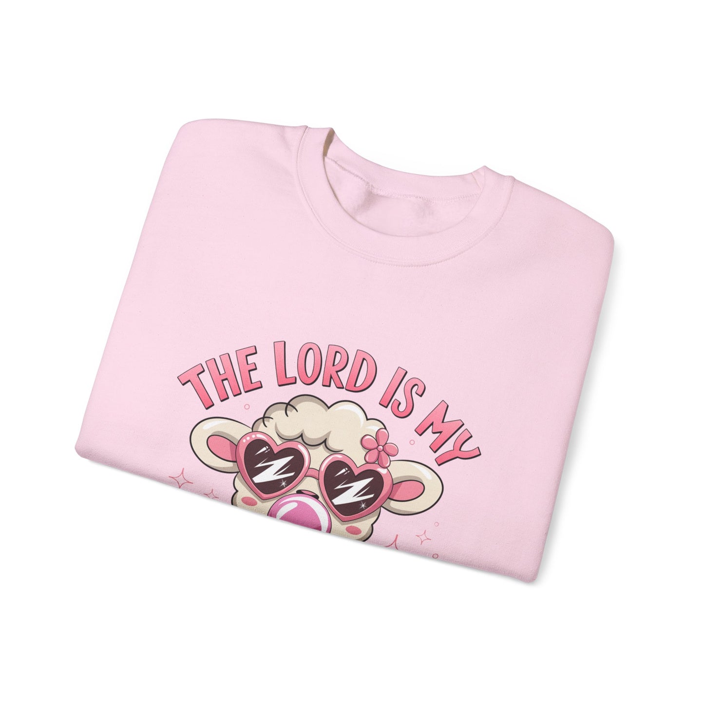 Funny Biblical Crewneck Sweatshirt - "The Lord Is My Shepherd"