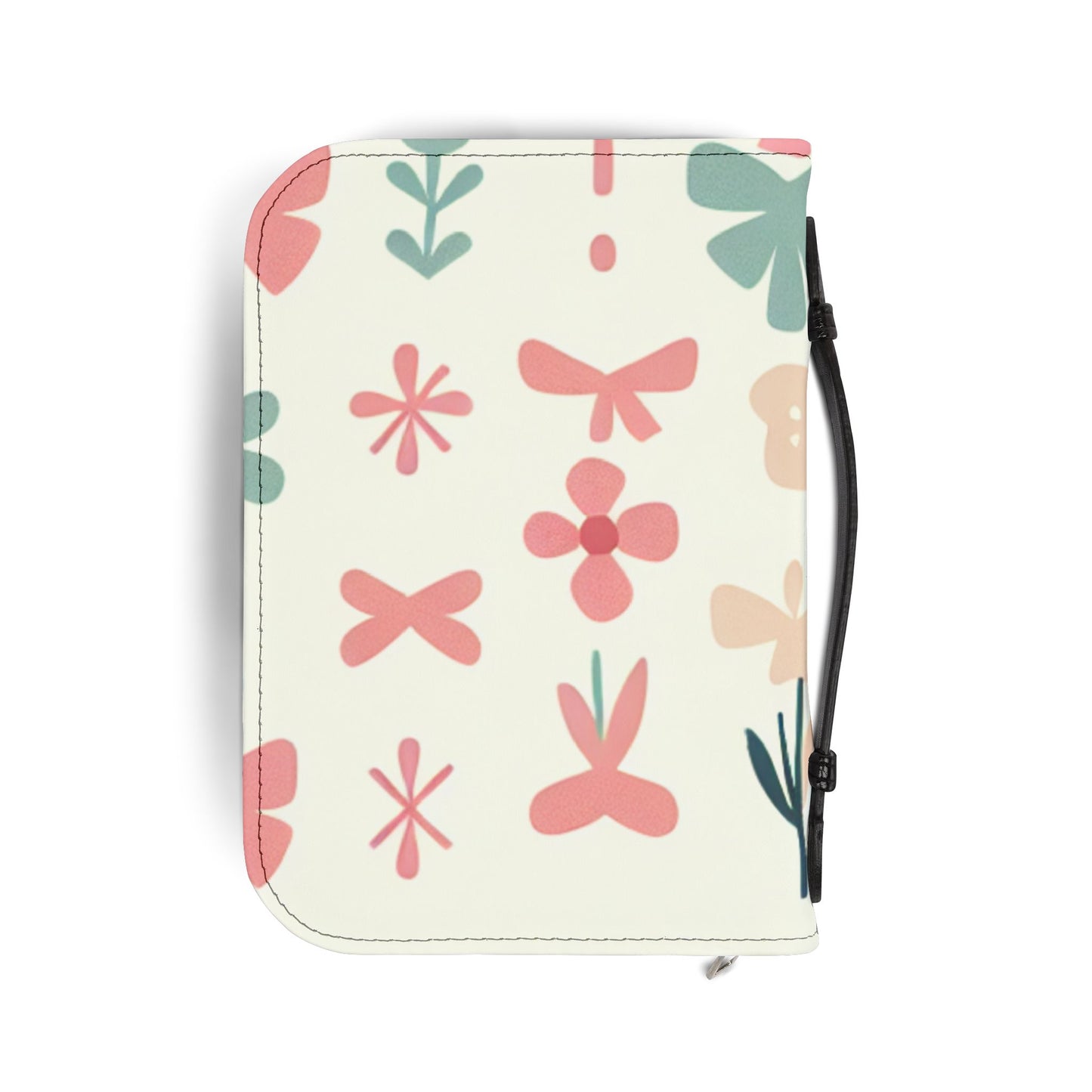 Floral Bible Cover - Inspirational Design for Faithful Living