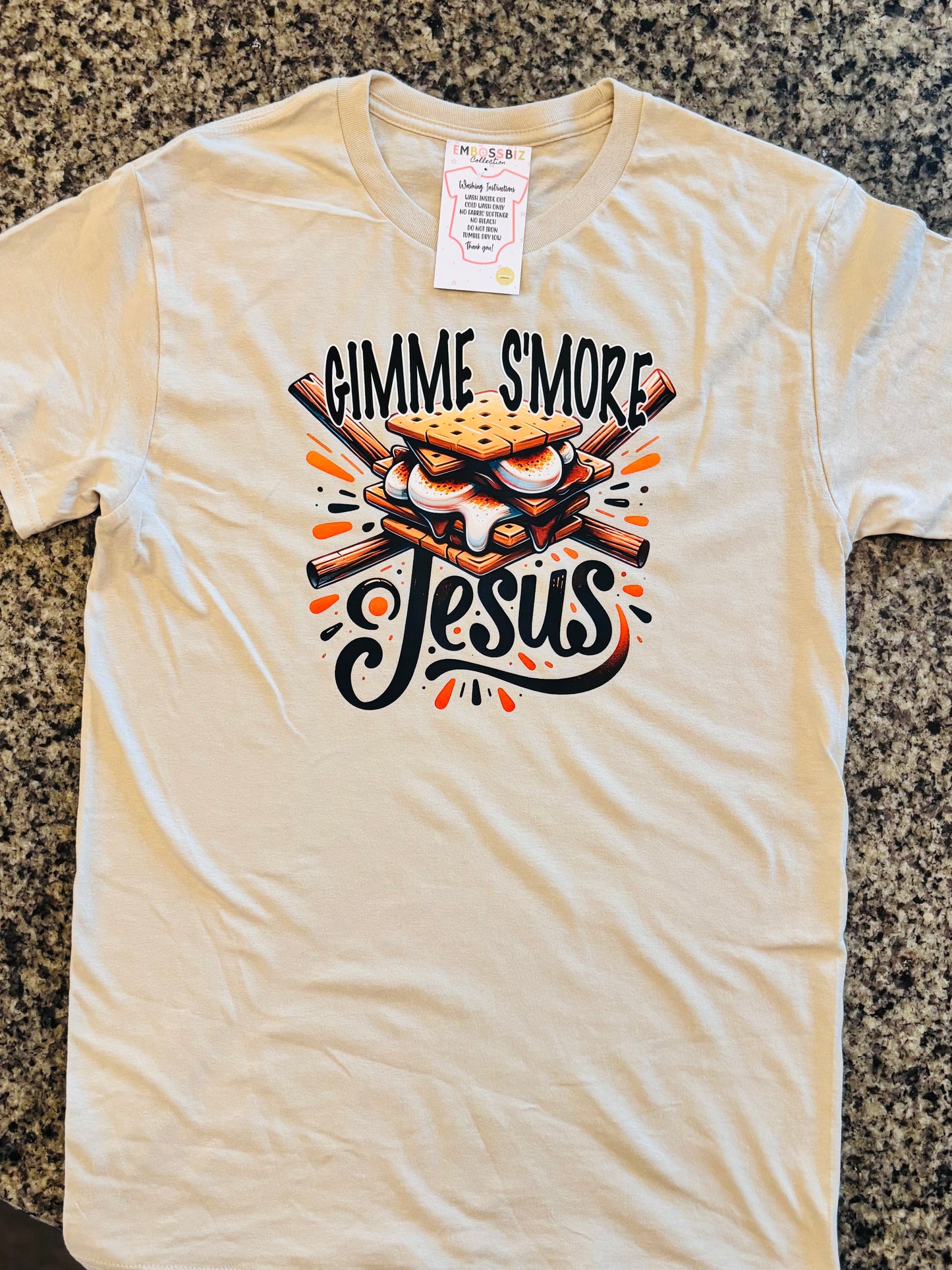 Gimme S’more Jesus T-Shirt | Christian Campfire Tee
