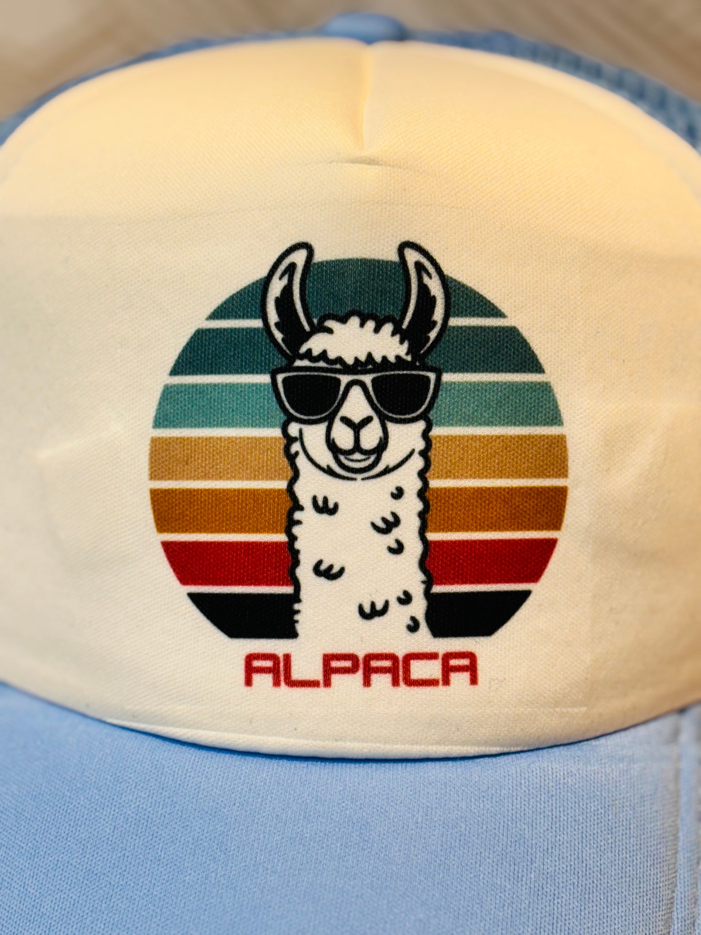 Alpaca trucker hat | Gift for her | Funny trucker hat | Alpaca | Sunglasses