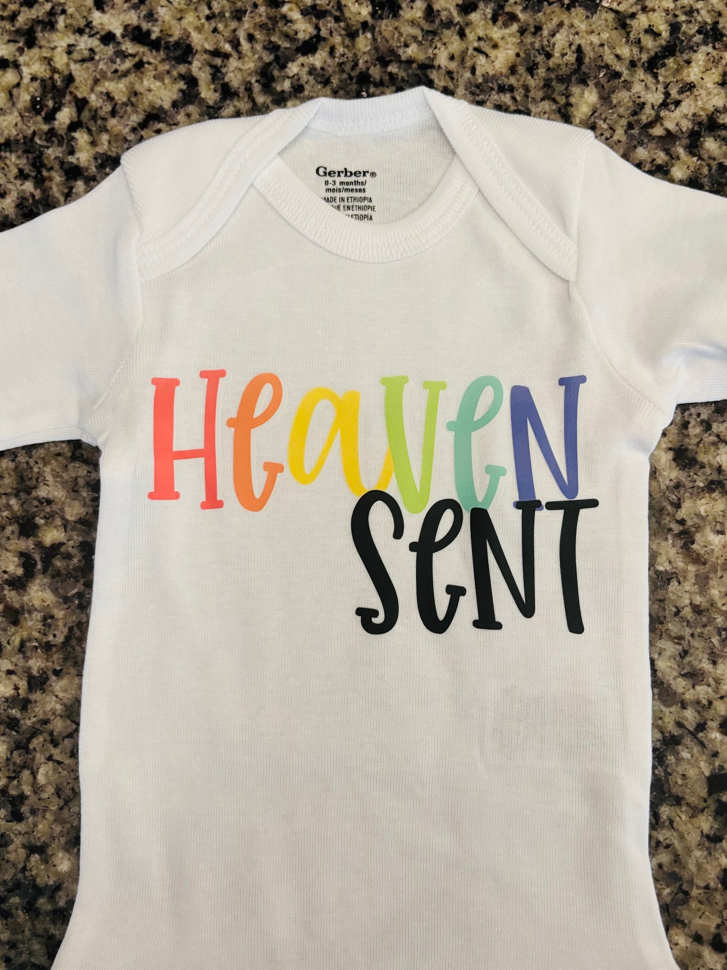 Heaven Sent Baby Onesie