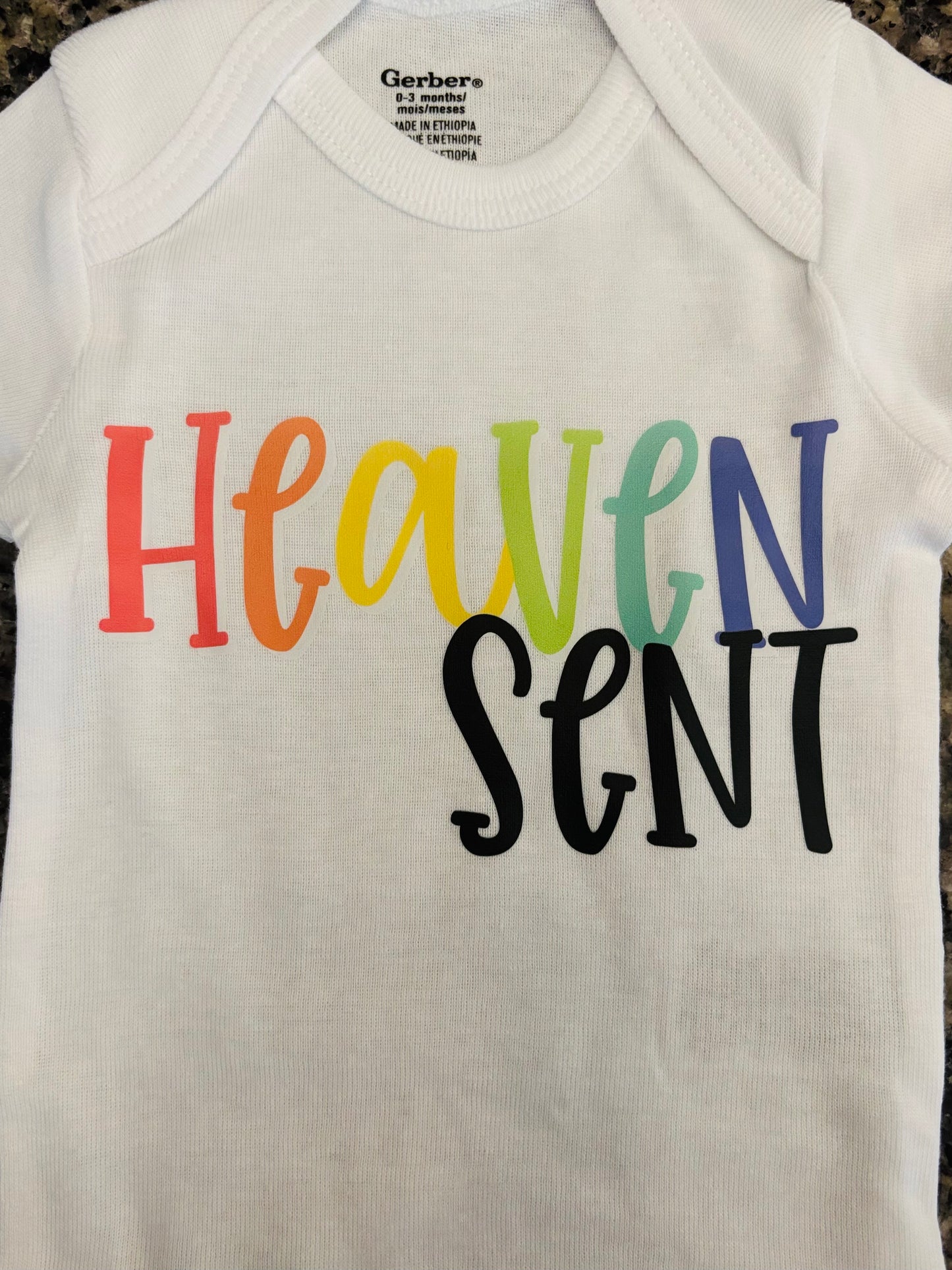 Heaven Sent Baby Onesie