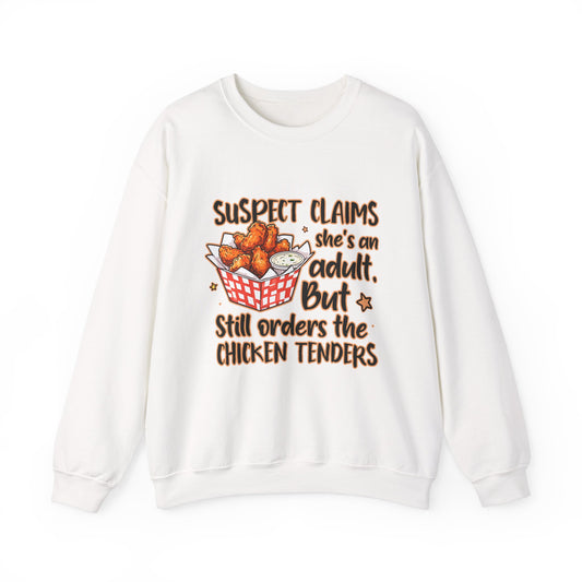 Funny Chicken Tenders Sweatshirt for Adults