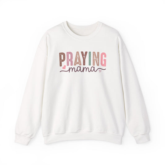 Praying Mama Crewneck Sweatshirt - Perfect Gift for Moms