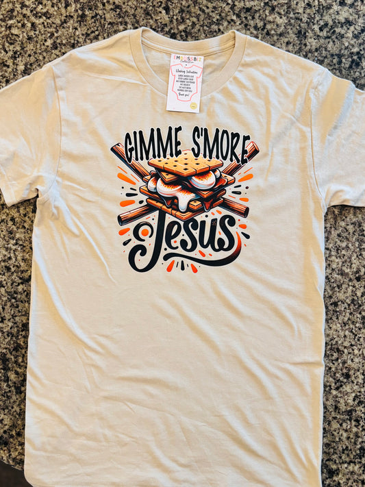 Gimme S’more Jesus T-Shirt | Christian Campfire Tee