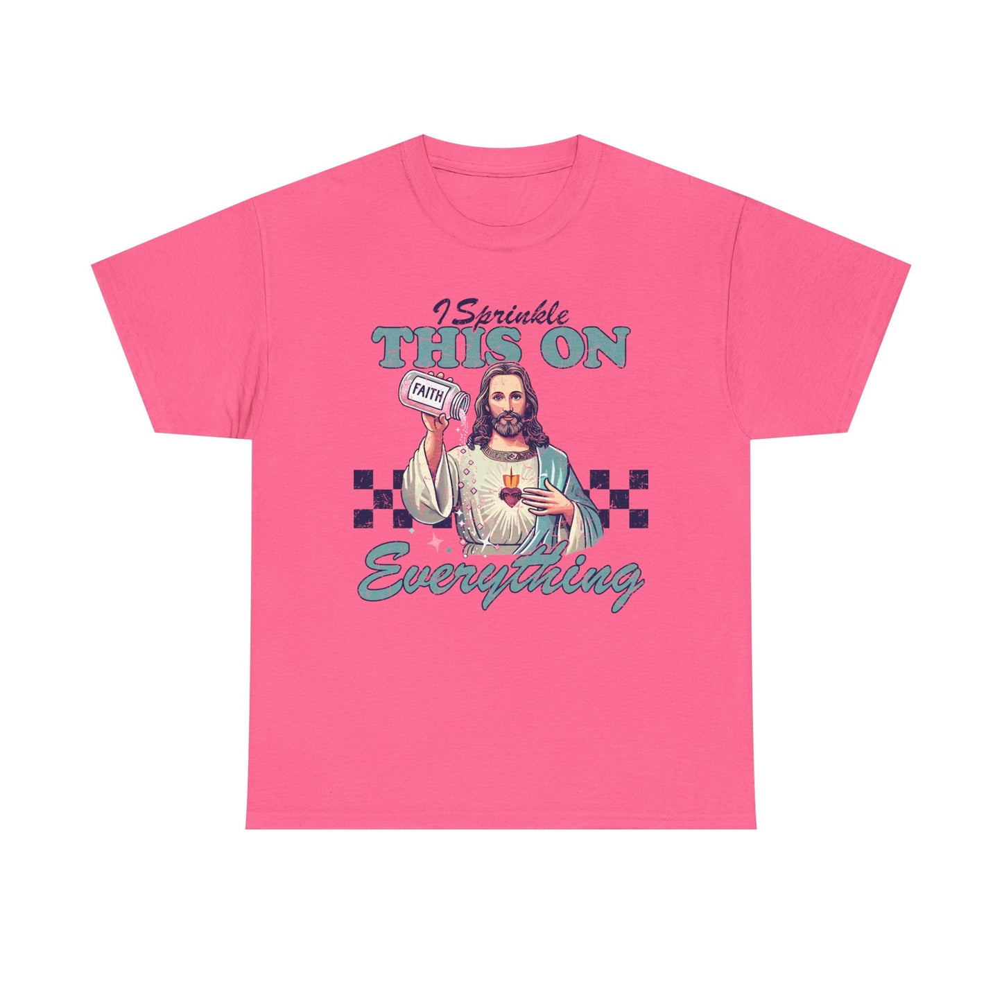 Funny Unisex Heavy Cotton Tee - "I Sprinkle This On Everything" Graphic Shirt
