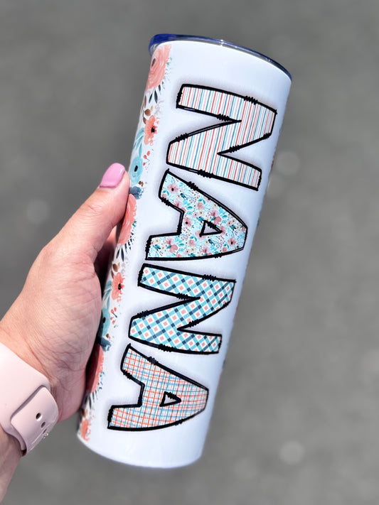 Nana 20 oz stainless steel tumbler