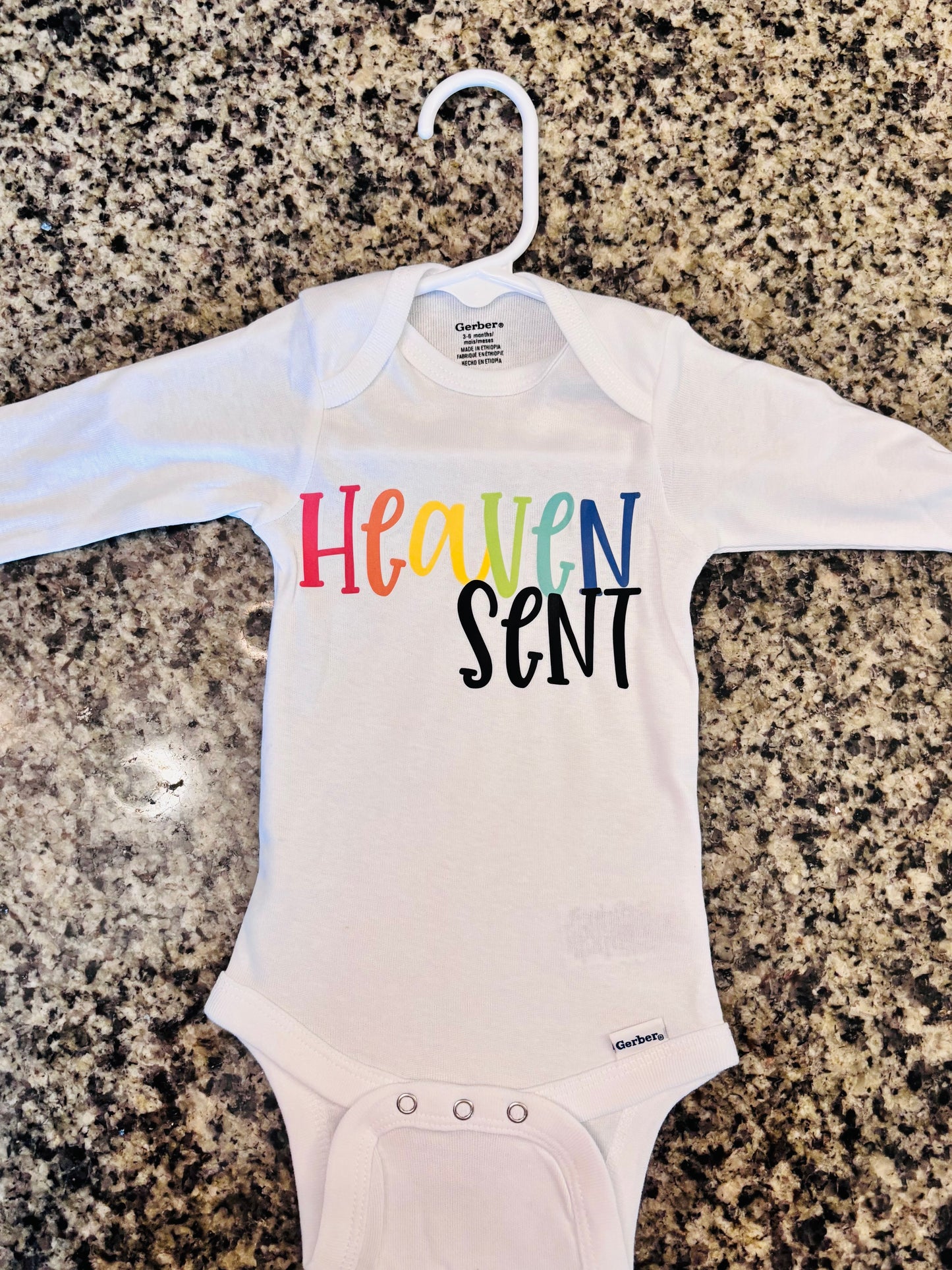 Heaven Sent Baby Onesie