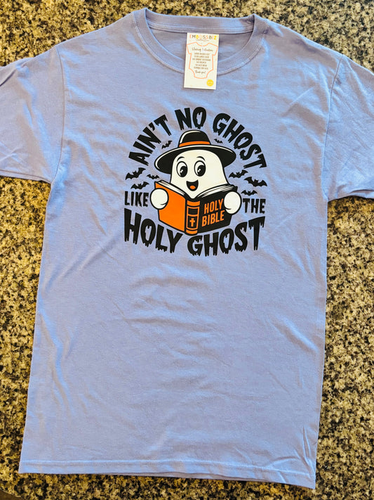 Ain’t No Ghost Like the Holy Ghost T-Shirt | Cute Christian Halloween Tee